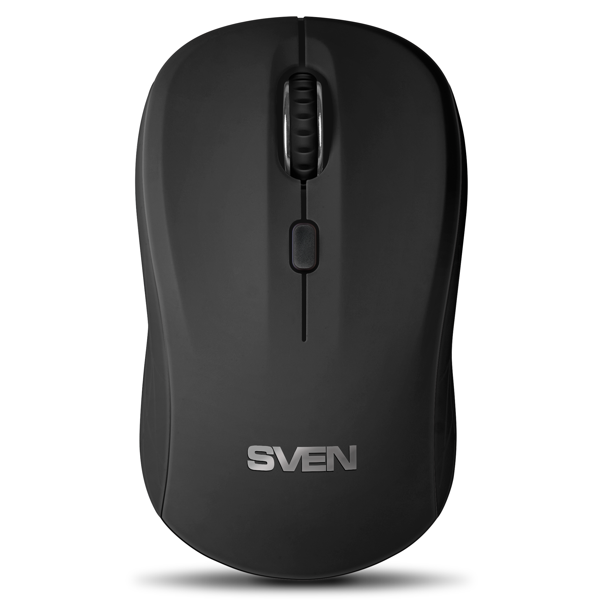Мышь беспроводная Sven RX-230W, 1600dpi, оптическая светодиодная, USB, черный (SV-017835) - фото 1