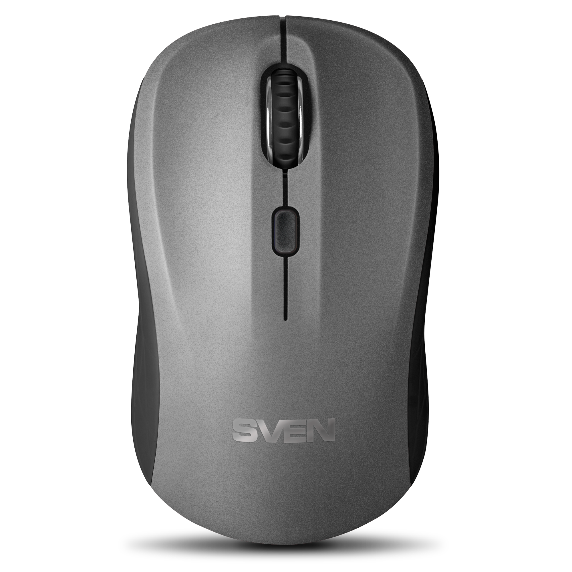 Мышь беспроводная Sven RX-230W, 1600dpi, оптическая светодиодная, USB, серый (SV-017828 )
