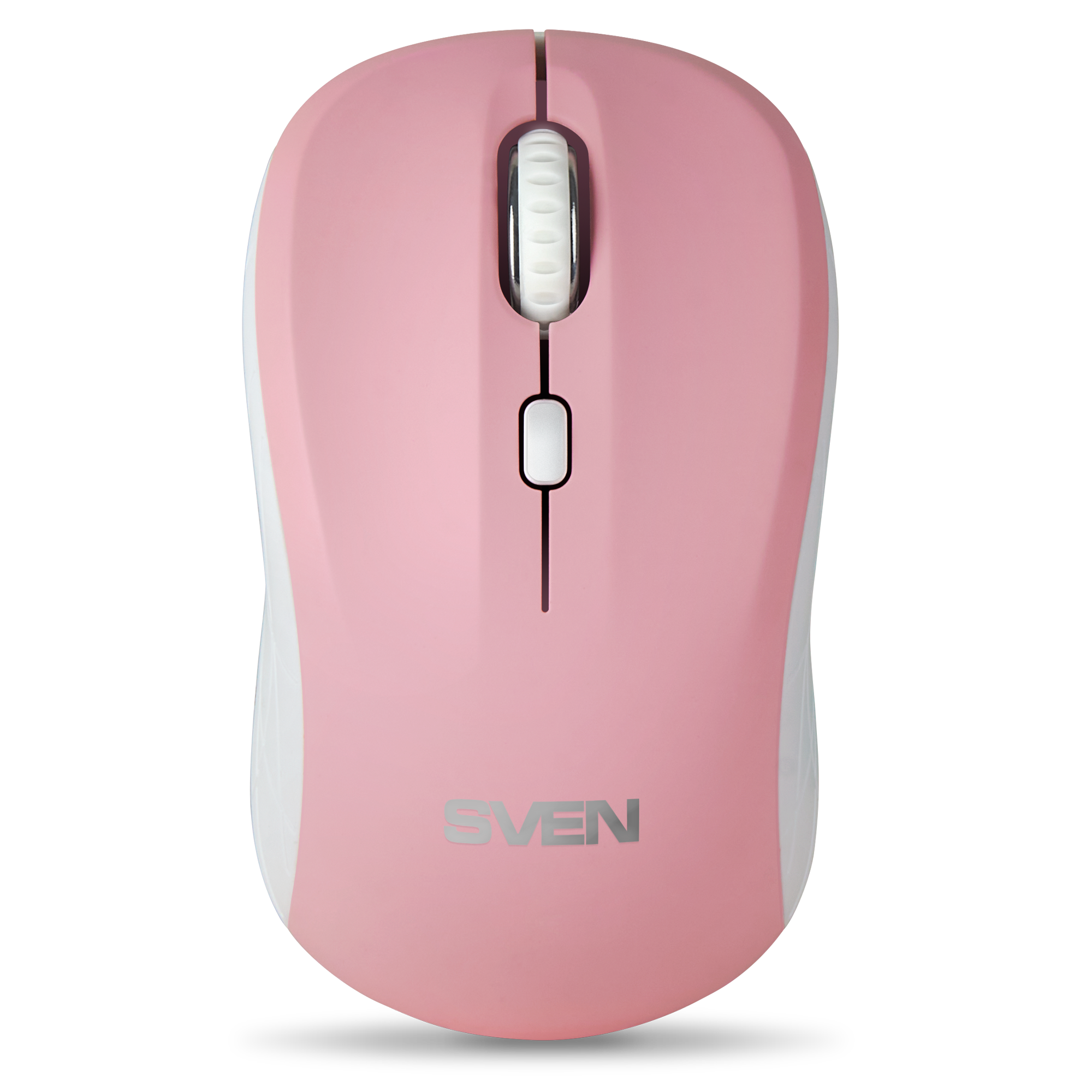 

Мышь беспроводная Sven RX-230W, 1600dpi, оптическая светодиодная, USB, розовый (SV-017842), RX-230W
