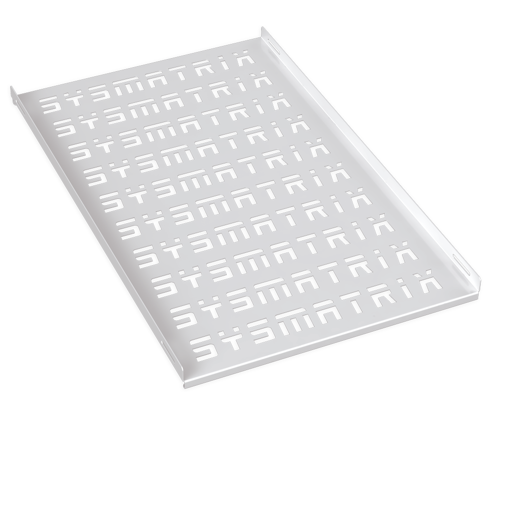 

Полка стационарная SYSMATRIX глубина 30 см до 60 кг 1U серый, SH 4002.700 для напольных и настенных шкафов глубиной 450 мм (SH 4002.700), SH 4002.700