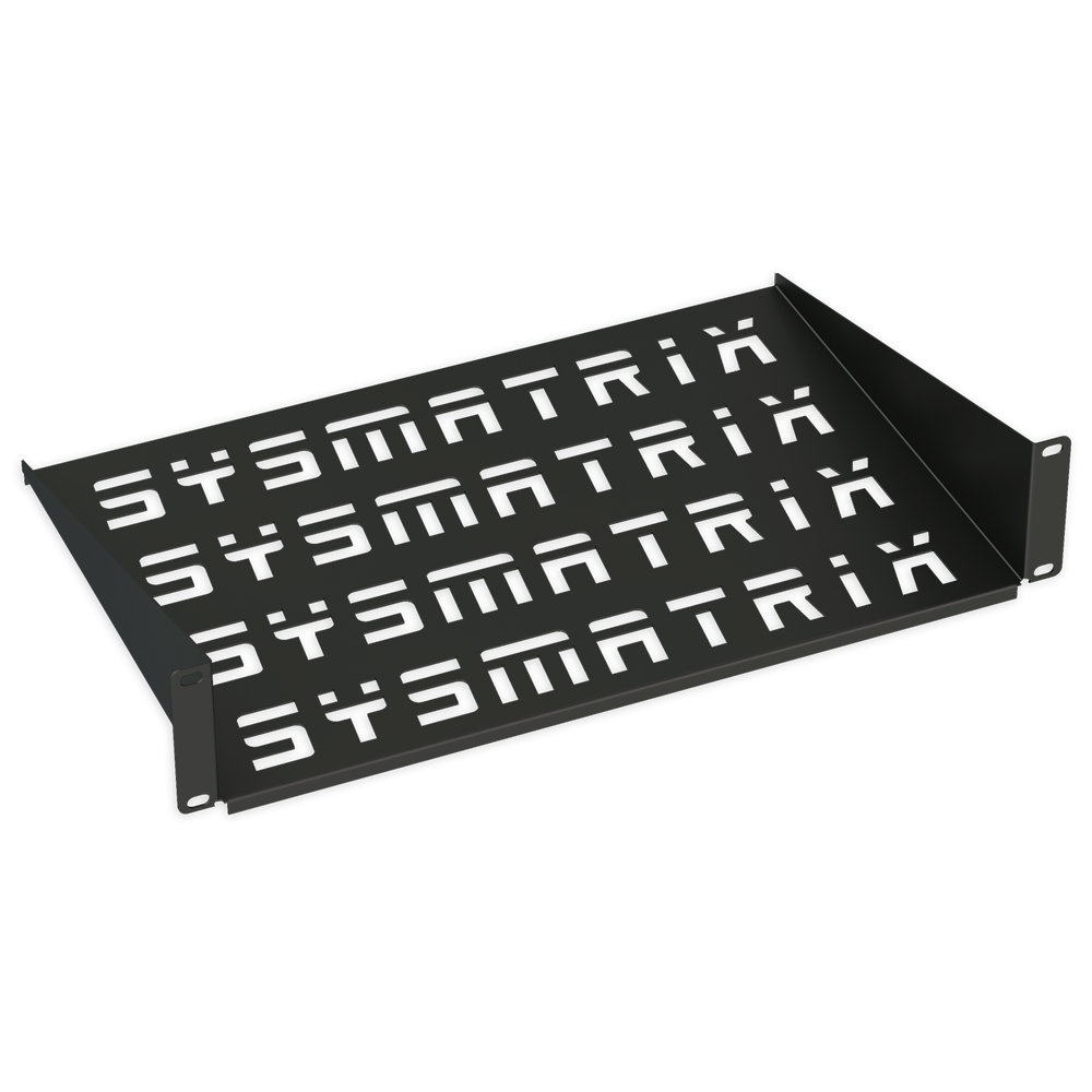 

Полка консольная SYSMATRIX глубина 40 см до 20 кг 2U черный, SH 4003.900 (SH 4003.900), SH 4003.900