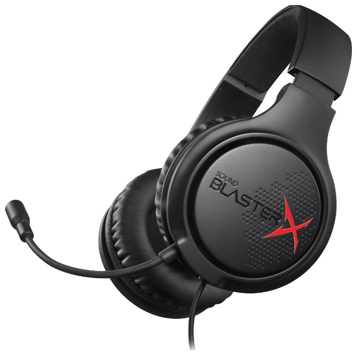 

Проводная гарнитура Creative Sound BlasterX H3, 2xJack 3.5mm, черный, Sound BlasterX H3