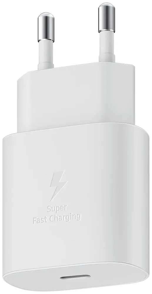 

Сетевое зарядное устройство Samsung 25 Вт, USB type-C, Quick Charge, PD, 3А, белый (EP-TA800XWEGWW)