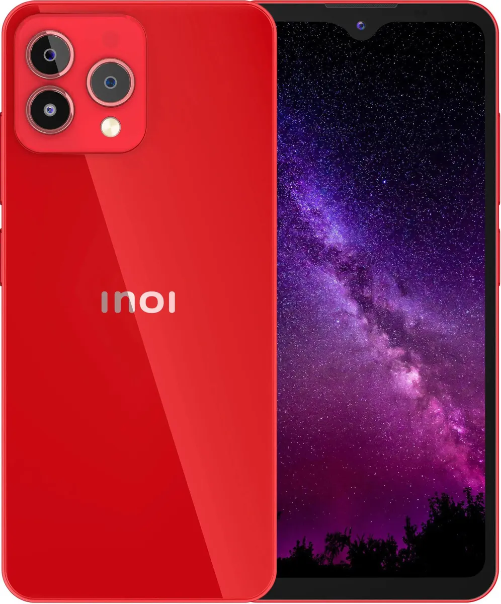 

Смартфон INOI A72, 6.5" 1600x720 IPS, Unisoc Tiger T310, 2Gb RAM, 32Gb, 3G/4G, NFC, Wi-Fi, BT, 3xCam, 2-Sim, 5000 мА⋅ч, USB Type-C, Android 11, красный, A72