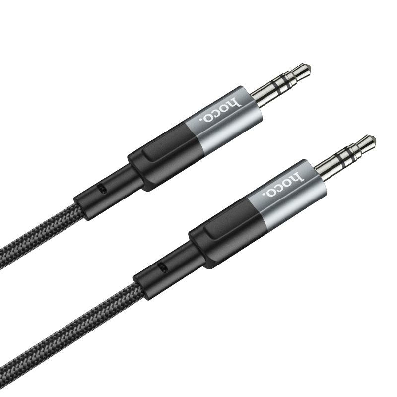 

Кабель Jack 3.5mm(M)-Jack 3.5mm(M), 1 м, черный HOCO UPA23 (6931474783820), UPA23
