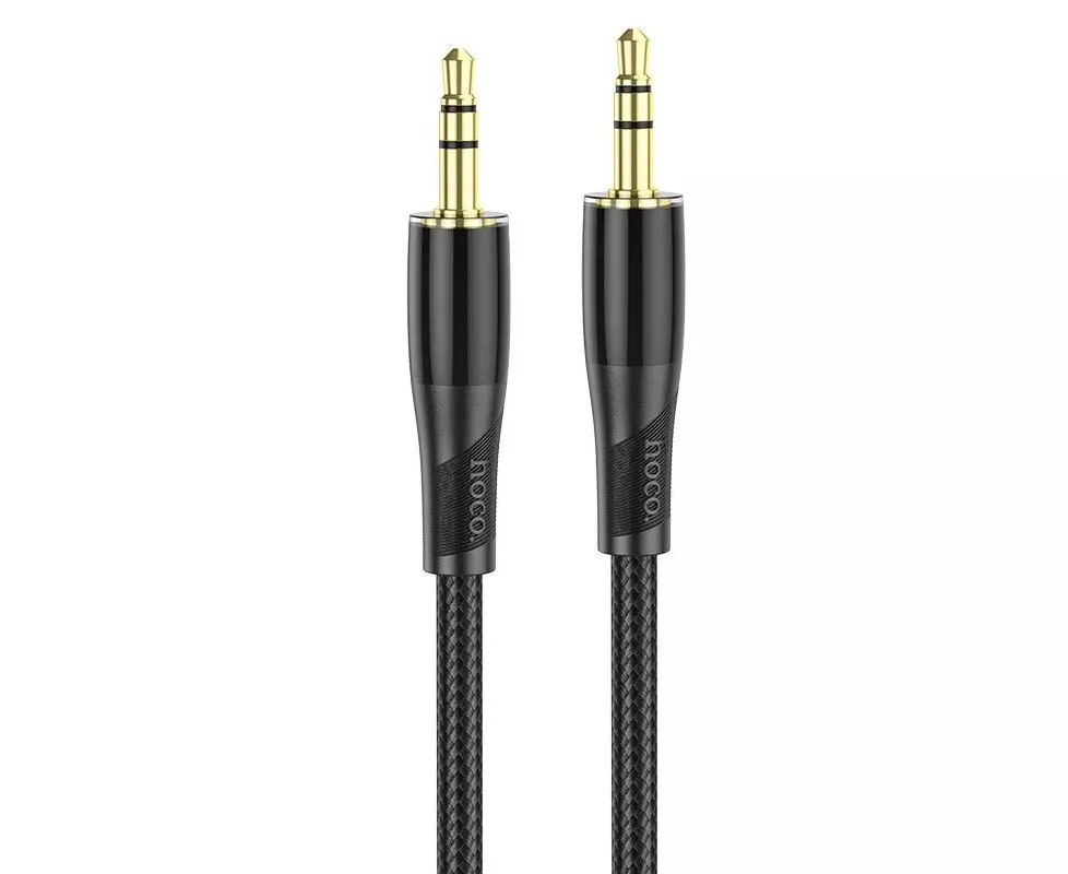 

Кабель Jack 3.5mm(M)-Jack 3.5mm(M), 1 м, черный HOCO UPA25 ( 6931474791139), UPA25