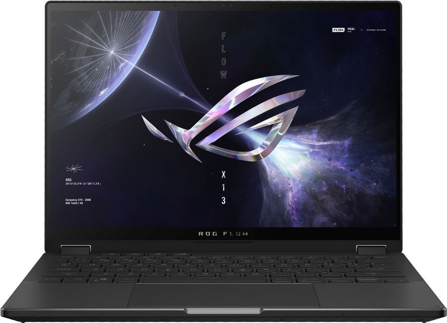 

Ноутбук ASUS ROG Flow X13 GV302XV-MU021W 13.4" IPS 2560x1600 Touch, AMD Ryzen 9 7940HS 4 ГГц, 16Gb RAM, 1Tb SSD, NVIDIA GeForce RTX 4060-8Gb, W11, черный (90NR0DT1-M001K0), GV302XV-MU021W