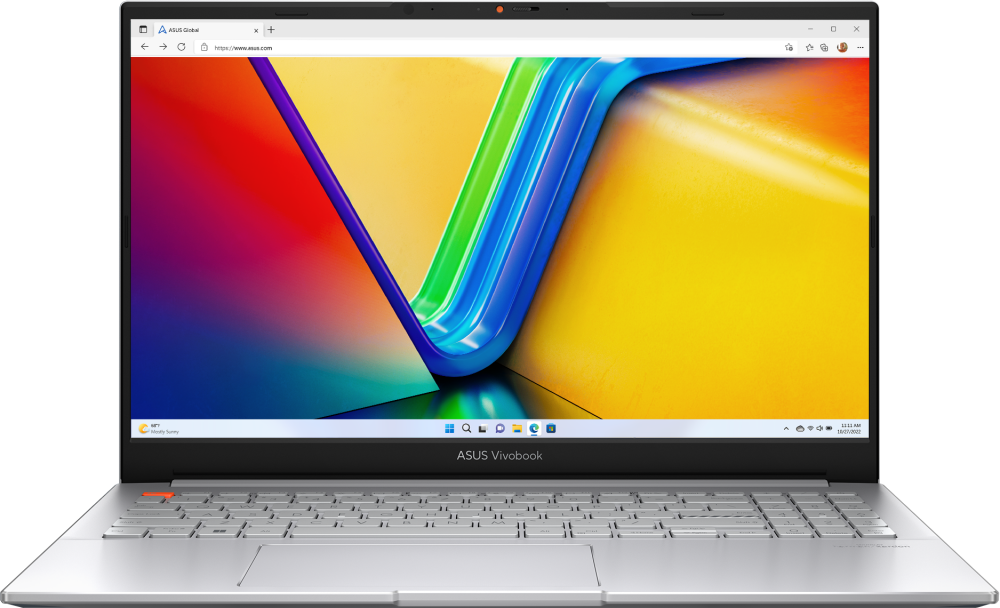 

Ноутбук ASUS VivoBook Pro 15 K6502ZC-MA097 15.6" OLED 2880x1620, Intel Core i5 12500H 2.5 ГГц, 16Gb RAM, 512Gb SSD, без OC, серебристый (90NB0Z62-M006M0), K6502ZC-MA097