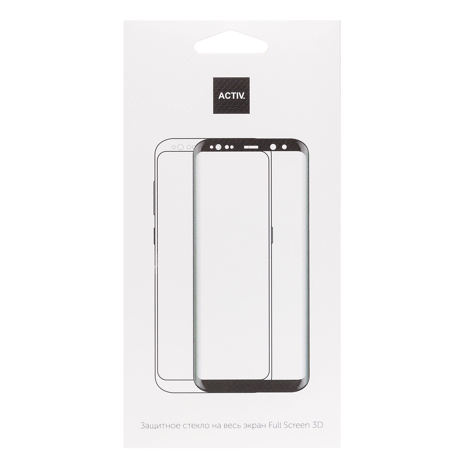 

Защитное стекло Activ Clean Line для экрана смартфона Samsung SM-A215 Galaxy A21, FullScreen, 3D, черная рамка (116595)