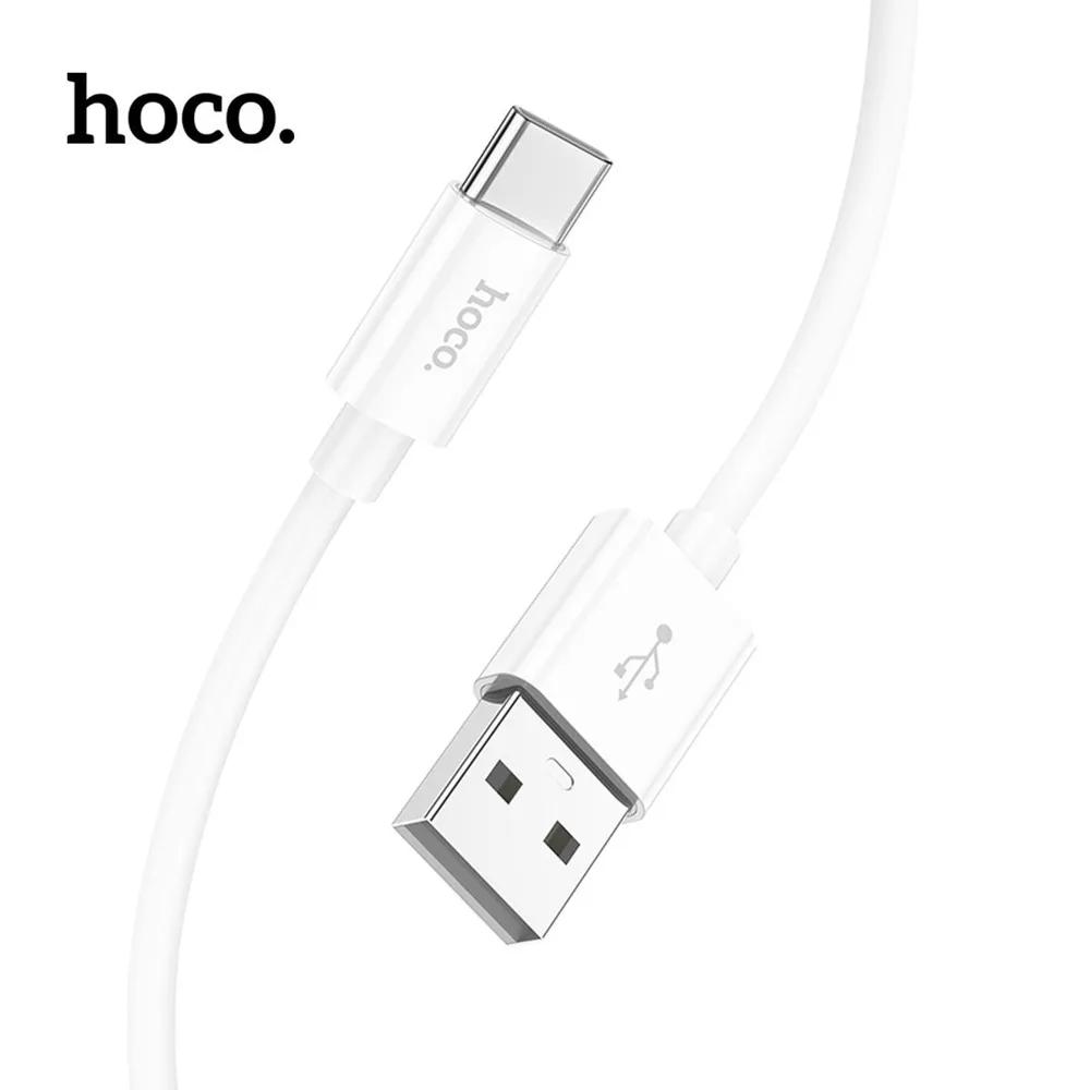 

Кабель USB-USB Type-C, 3А, 1 м, белый, HOCO magic X87 (6931474783240), X87