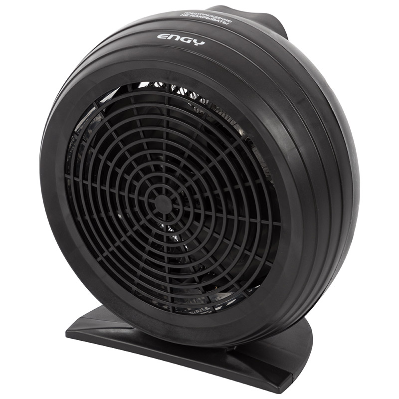 

Тепловентилятор 2 кВт, 220В, 45 дБА, напольный, механическое управление, черный, Engy EN-521 (008020), EN-521