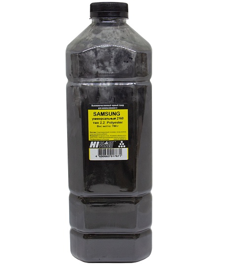 Тонер Hi-Black, бутыль 700 г, черный, совместимый для Samsung 2160, Тип 2.2 (201040839021)