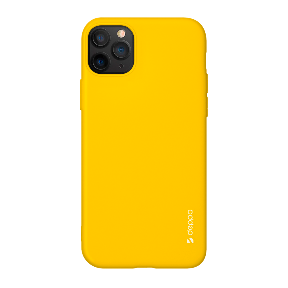 

Чехол-накладка Deppa Gel Color Case для смартфона Apple iPhone 11 Pro Max, желтый (31212)