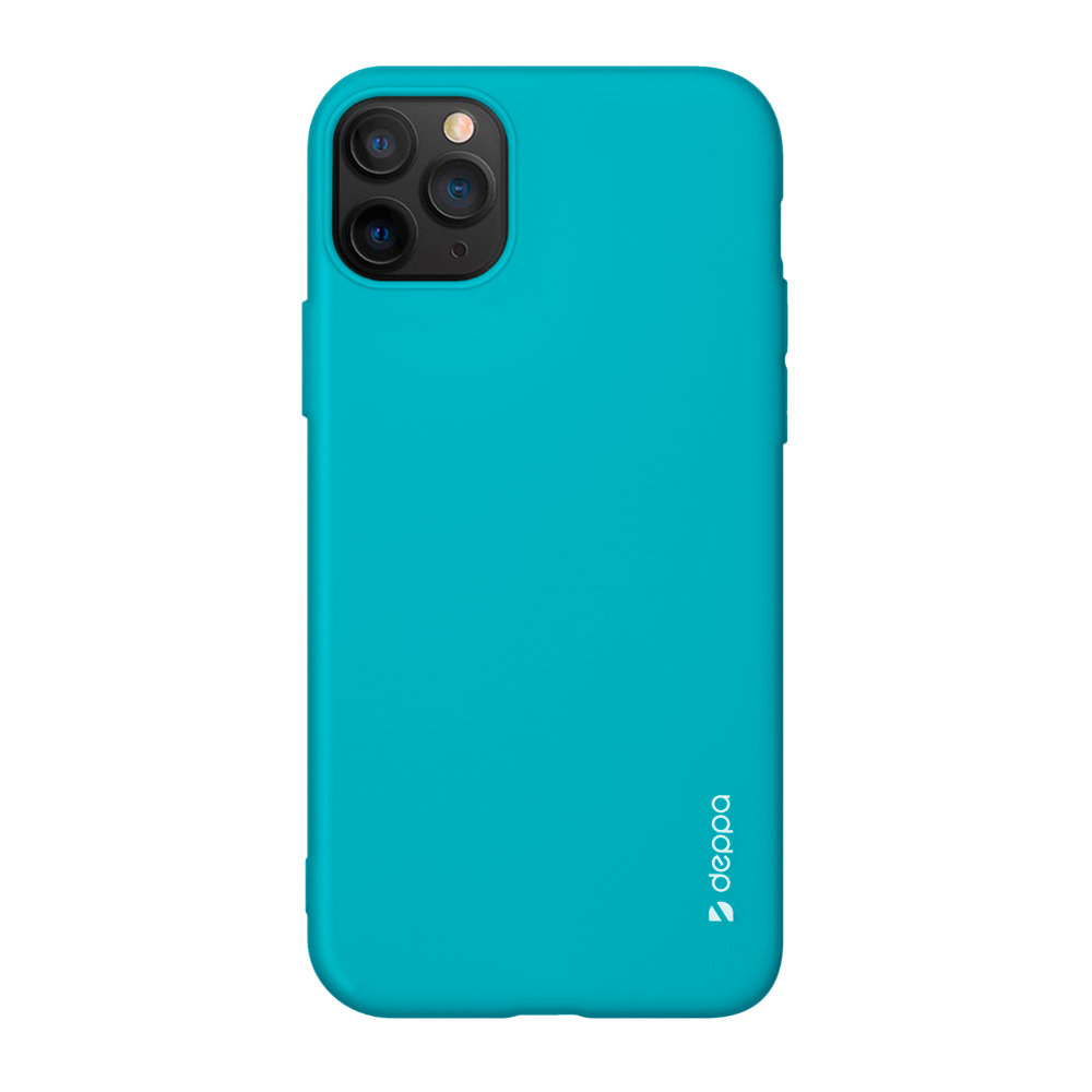 Чехол-накладка Deppa Gel Color Case для смартфона Apple iPhone 11 Pro Max,  мятный