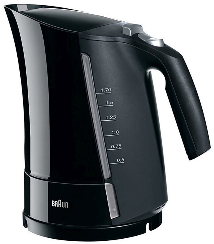 

Чайник Braun WK 500 1.7л. 3 кВт, пластик, черный, WK 500