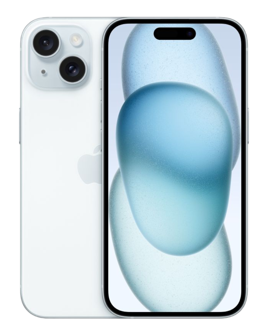 

Смартфон Apple iPhone 15 A3092, 6.1" 1179x2556 OLED, Apple A16 Bionic, 128Gb, 3G/4G/5G, NFC, Wi-Fi, BT, 2xCam, 2-Sim, USB Type-C, iOS 17, синий, iPhone 15 A3092