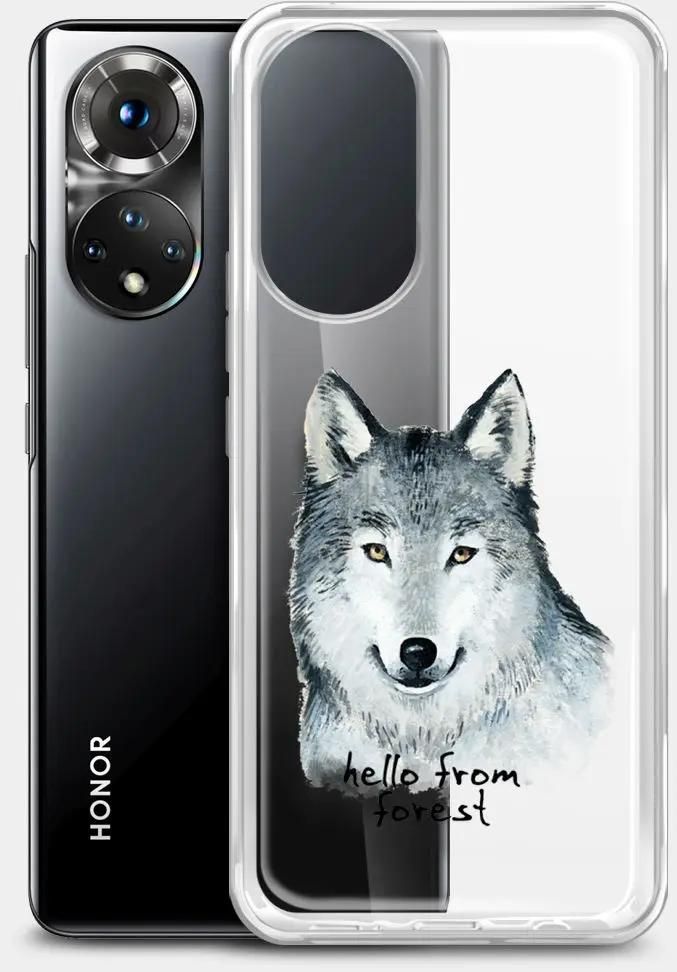 Чехол-накладка BoraSCO ArtWorks для смартфона HONOR 50, силикон, принт