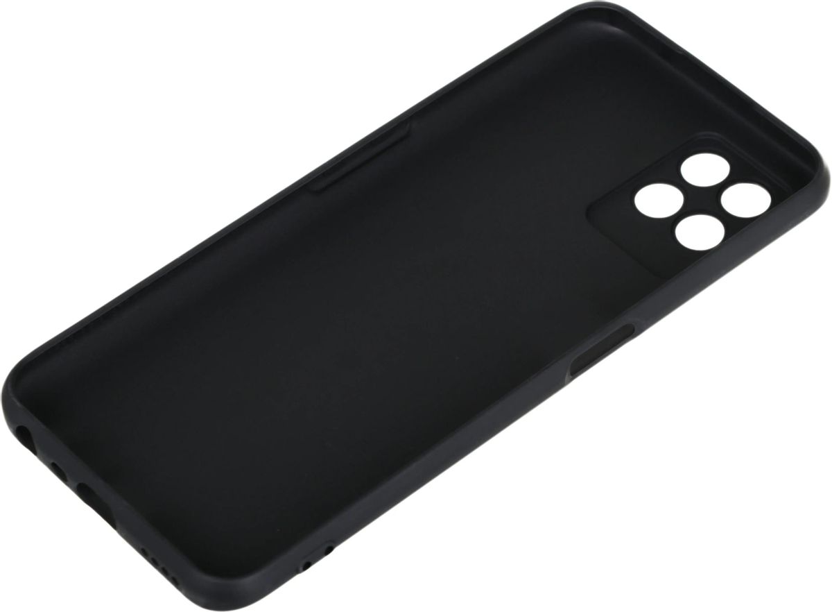 

Чехол-накладка Gresso Meridian для смартфона Realme 8i, термопластичный полиуретан (TPU), черный (GR17MRN1172)