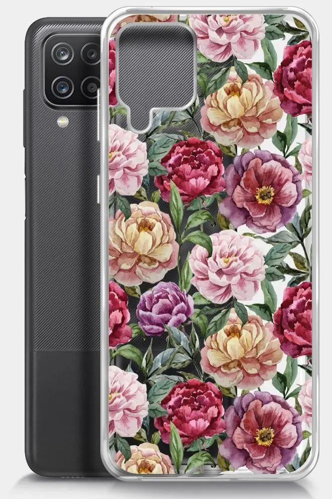 Чехол-накладка BoraSCO ArtWorks для смартфона Samsung Galaxy A12/M12, принт