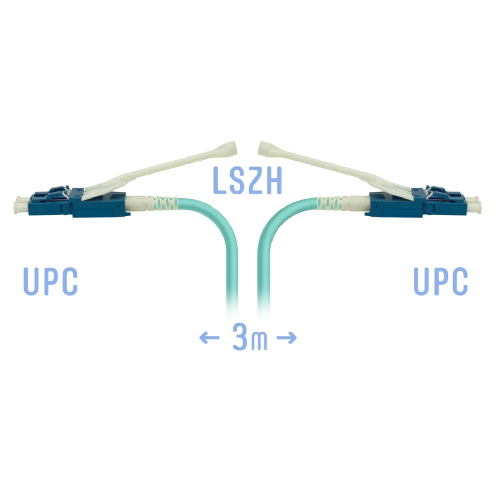 

Патч-корд оптический SNR SNR-PC-LC/UPC-MM-DPX-HD-3m (2,0), LC/UPC-LC/UPC, многомодовый, OM3, двойной, 3 м, LSZH, бирюзовый (SNR-PC-LC/UPC-MM-DPX-HD-3m (2,0)), SNR-PC-LC/UPC-MM-DPX-HD-3m (2,0)