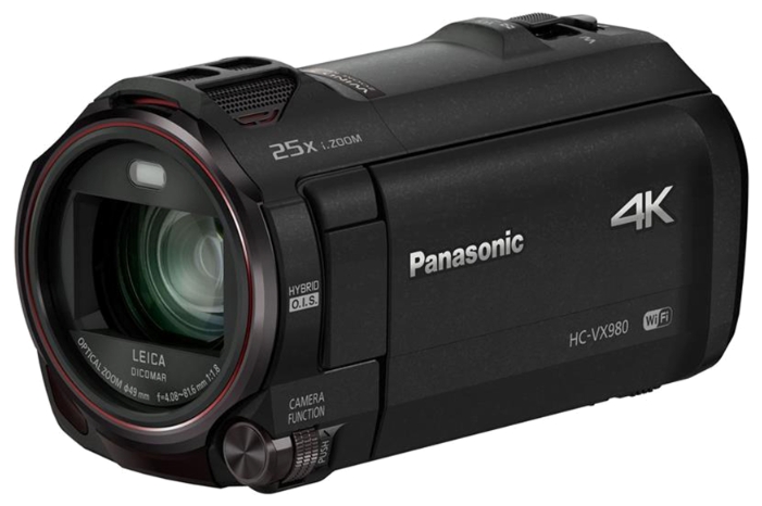 

Видеокамера Panasonic HC-VX980EE-K 4K, черный, HC-VX980