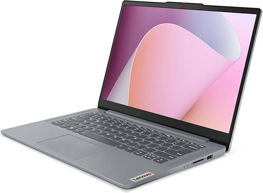 

Ноутбук Lenovo IdeaPad 3 Slim 14ABR8 14" IPS 1920x1080, AMD Ryzen 7 7730U 2 ГГц, 8Gb RAM, 512Gb SSD, без OC, серый (82XL005NPS), 14ABR8