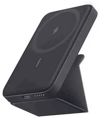 

Портативный аккумулятор (Powerbank) Anker PCore Mag-Go 5K, 5000 мА·ч, 1xUSB, 3А, QC, PD, QI, черный (A1611G11), PCore Mag-Go 5K