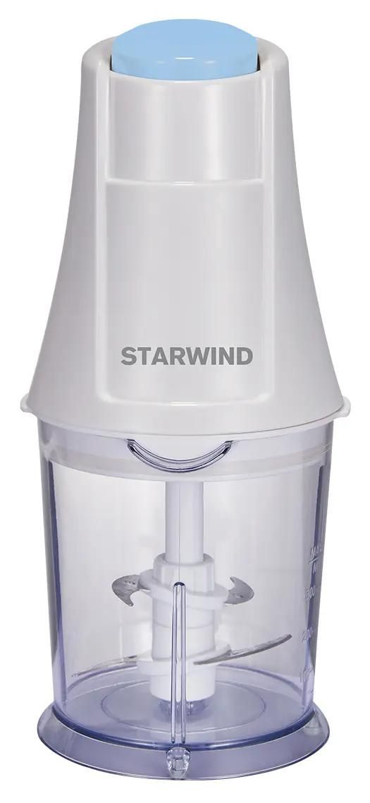 

Измельчитель STARWIND SCP1011, 250 Вт, белый/бирюзовый (SCP1011), SCP1011