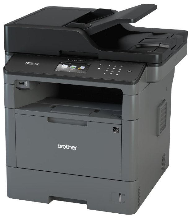 

МФУ лазерный Brother MFC-L5700DN, A4, ч/б, 40 стр/мин (A4 ч/б), 1200x1200 dpi, дуплекс, АПД-50 листов, сетевой, USB, черный (MFCL5700DNRF1), MFC-L5700DN