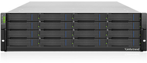 

Система хранения Infortrend EonStor GS 3016 Gen2, 16x3.5"/2.5" SAS HS, 4x10Gb iSCSI, 2x530 Вт, 3U (GS3016R02C0FD-8U32), GS 3016 Gen2