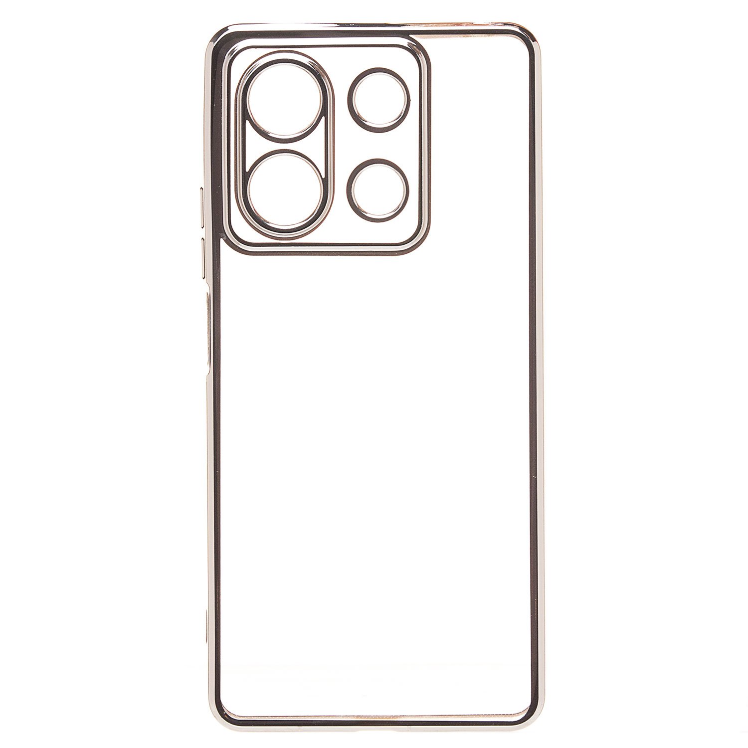 

Чехол-накладка Activ Pilot для смартфона Xiaomi Redmi Note 13 5G, силикон, серебристый (223949)