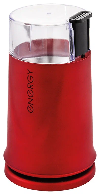 

Кофемолка ENERGY EN-110, ротационный нож, 50 г, 150 Вт, красный (EN-110), EN-110