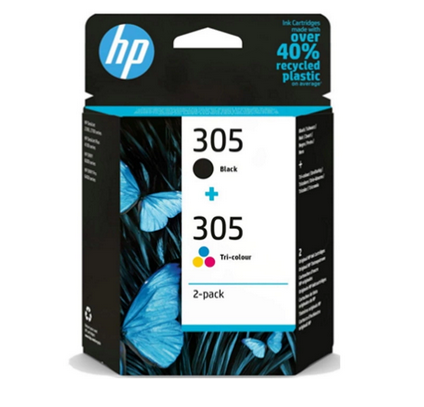 

Картридж струйный HP 305 (6ZD17AE), черный/цветной, оригинальный, ресурс 120 страниц для HP DJ 2300/DJ 2700/DJ 2730/DJ 4100/DJ 4134, 305