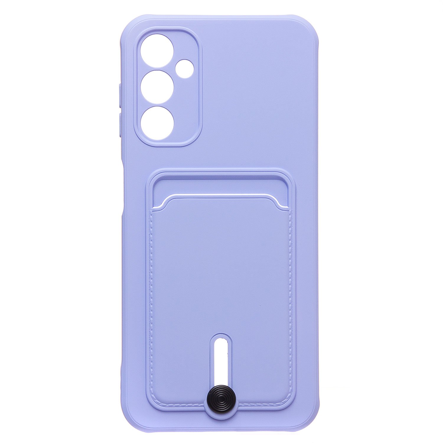 Чехол-накладка SC304 для смартфона Samsung SM-A145 Galaxy A14 4G/SM-A146 Galaxy A14 5G (MediaTek), темно-фиолетовый