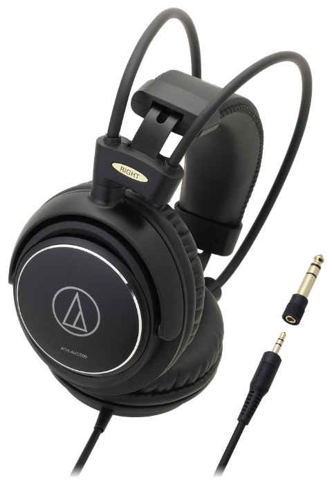 

Проводные наушники Audio-Technica ATH-AVC500, jack 3.5 мм, черный, ATH-AVC500