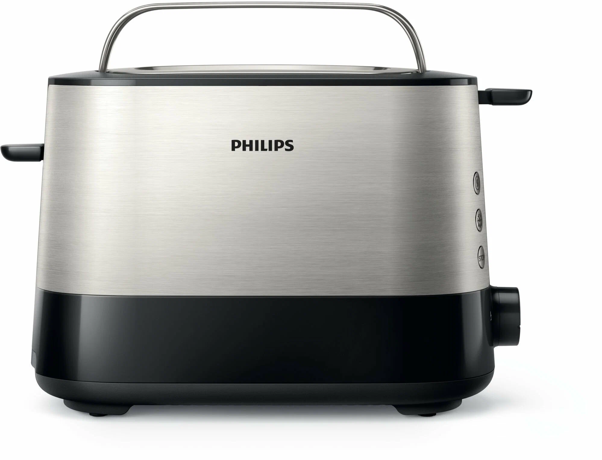 Тостер Philips HD2637/90, нержавеющая сталь/черный