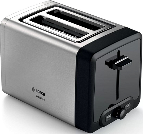 

Тостер Bosch TAT4P420 970 Вт, подогрев, размораживание, нержавеющая сталь (TAT4P420), TAT4P420