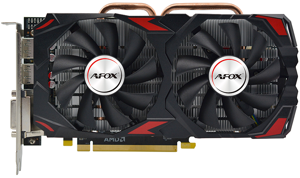 

Видеокарта AFOX AMD Radeon RX 570, 8Gb GDDR5, 256 бит, PCI-E, DVI, HDMI, 2DP, Retail (AFRX570-8192D5H3-V3)