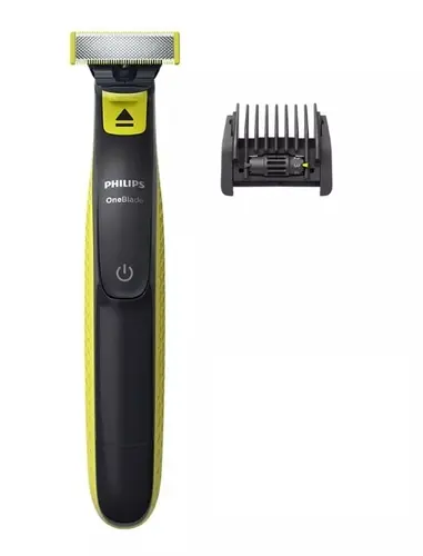 

Триммер Philips OneBlade QP2721/20, режимов 1, насадок 5, черный/зеленый (QP2721/20), QP2721/20