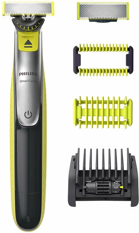 

Триммер Philips OneBlade QP2830/20, режимов 1, насадок 1, черный/зеленый (QP2830/20), QP2830/20