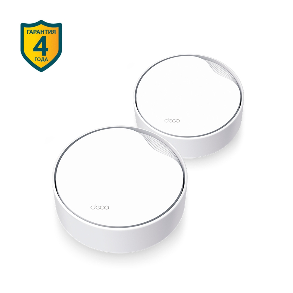 Mesh система TP-LINK Deco X50-PoE, до 2976 Мбит/с, комплект 2
