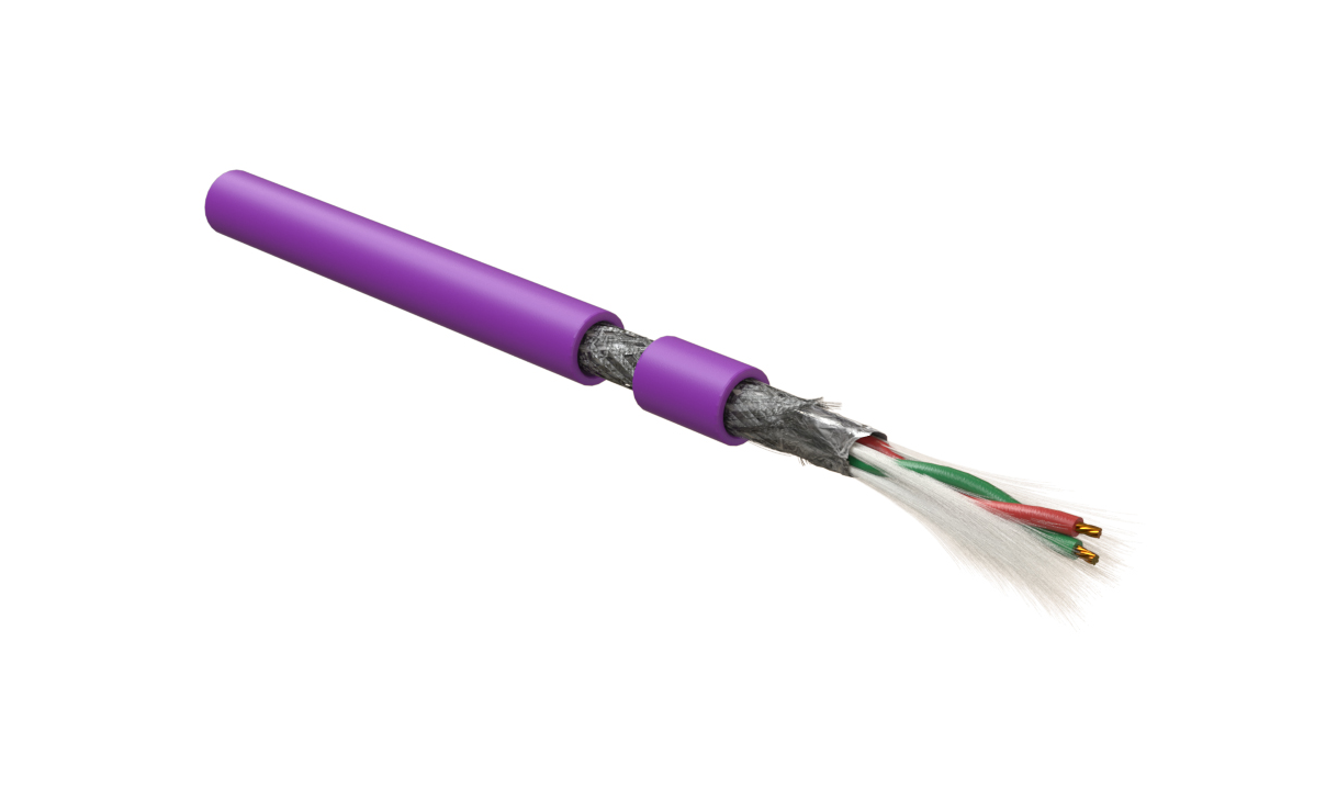 

Витая пара SFTP, 1 пара, CU, 500м., внутренний, многожильный, PVC, фиолетовый, Hyperline PFDP-SF-1x2x22/19-PVC-VL (PFDP-SF-1x2x22/19-PVC-VL), PFDP-SF-1x2x22/19-PVC-VL