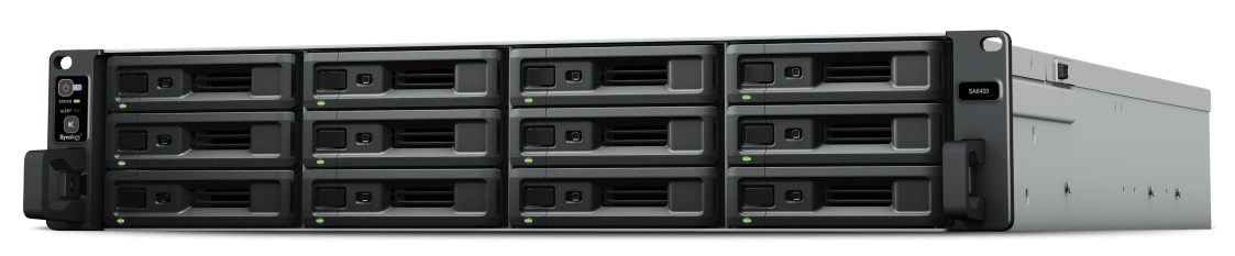 Сетевой накопитель (NAS) Synology SA SA6400, 12x2.5