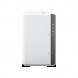 

Сетевой накопитель (NAS) Synology DiskStation DS223j, 2x2.5"/3.5" SATA3 HDD, 1x1 Гбит/с, 2xUSB 3.X, Realtek RTD1619B/4x1.7 ГГц, DDR4 1Gb, 60W, (DS223j), DS223j