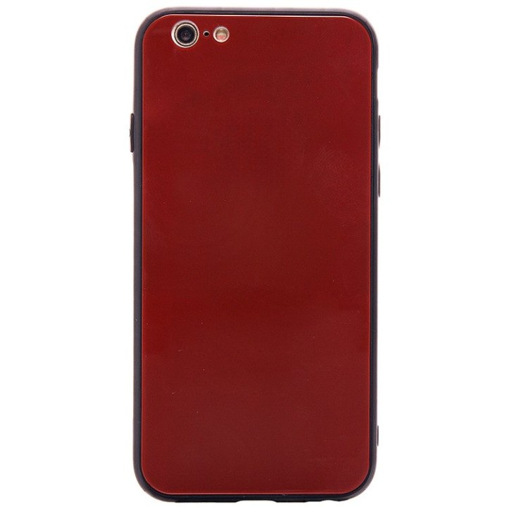 

Чехол-накладка NXE Glass Azur stone series для смартфона Apple iPhone 6 Plus/6S Plus, красный