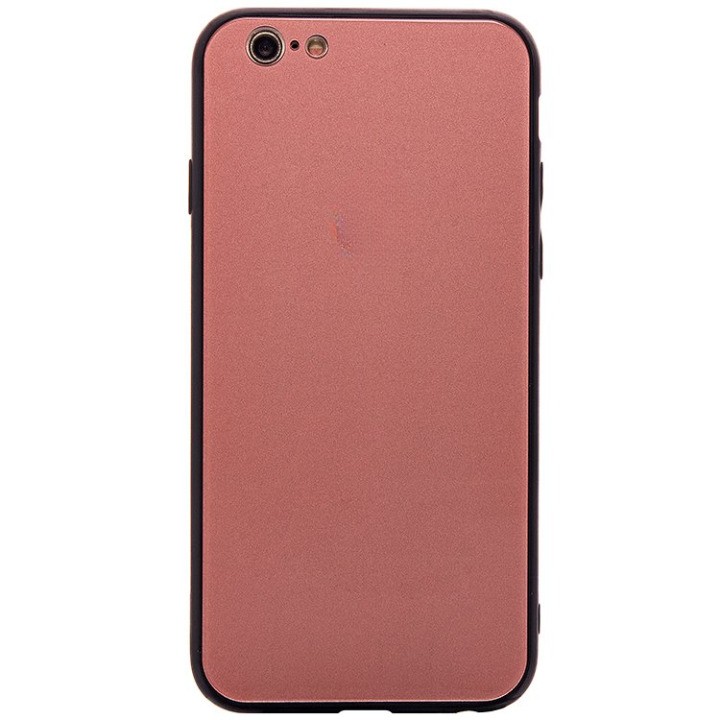 Чехол-накладка NXE Glass Azur stone series для смартфона Apple iPhone 6 Plus/6S Plus, розовое золото