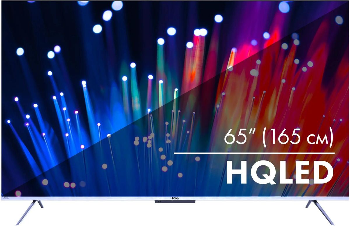 

Телевизор 65" Haier Smart TV S3, 3840x2160, DVB-T /T2 /C, HDMIx4, USBx2, WiFi, Smart TV, серебристый (DH1VW6D03RU), Smart TV S3