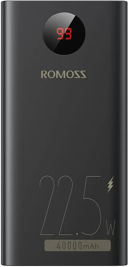

Портативный аккумулятор (Powerbank) Romoss PEA40PF, 40000 мА·ч, 2xUSB, 3А, QC, PD, черный (1745856), PEA40PF