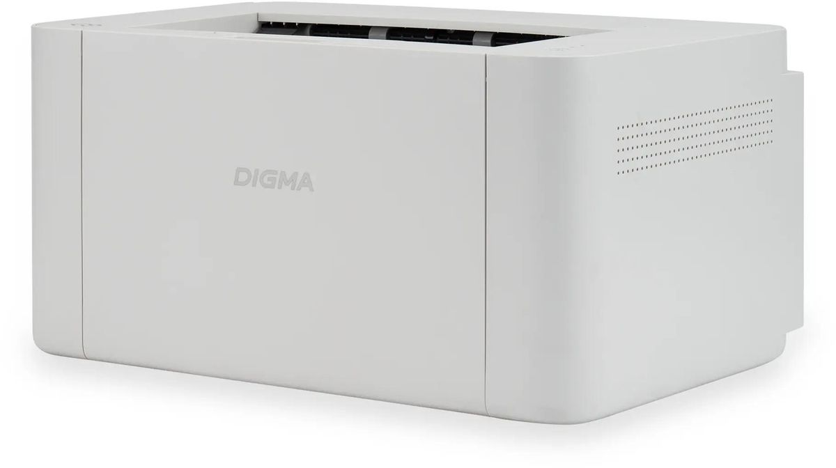 Принтер лазерный Digma DHP-2401, A4, ч/б, 24 стр/мин (A4 ч/б), 600x600 dpi, USB, белый (DHP-2401) - фото 1