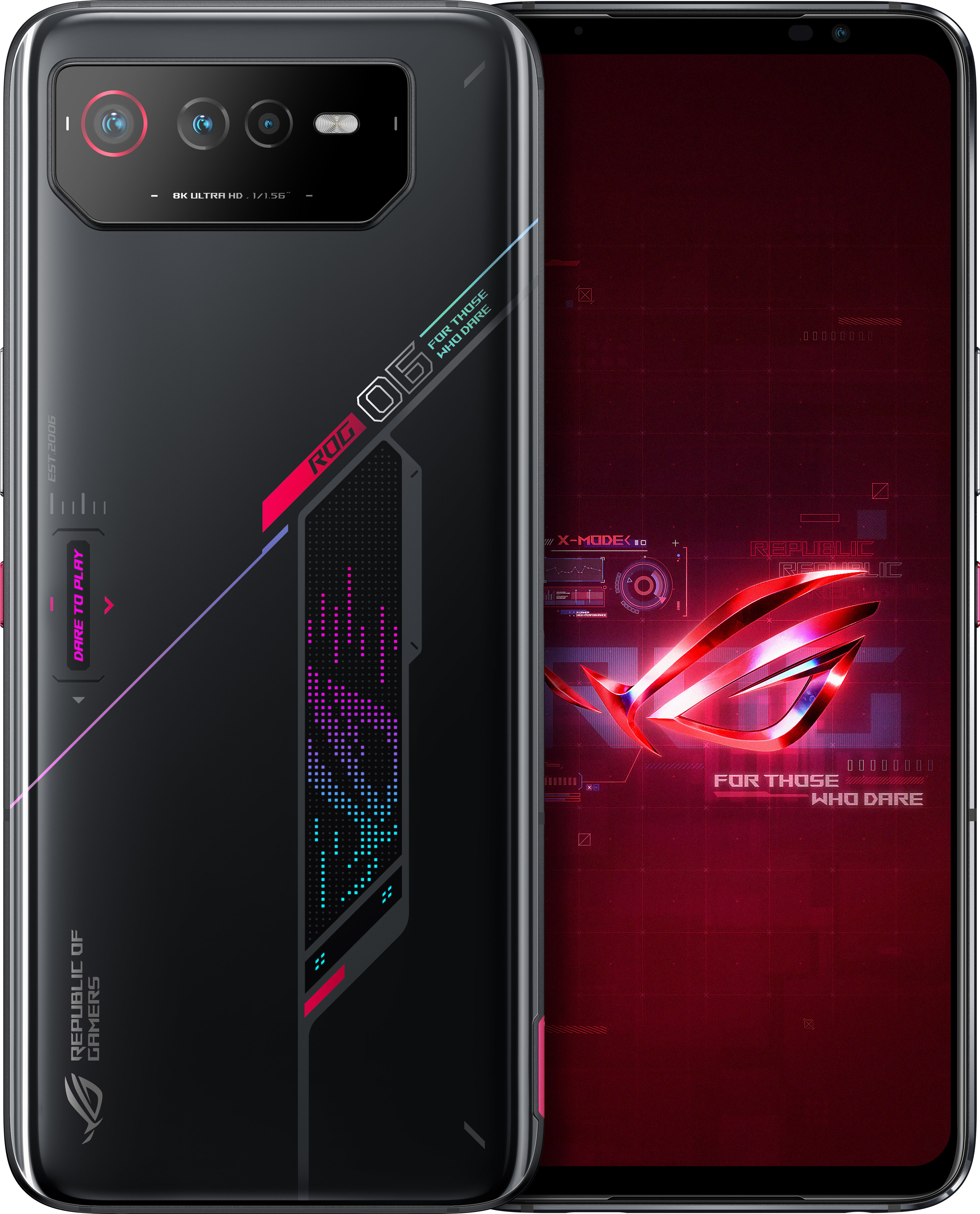 Смартфон ASUS ROG 6 12Gb/256Gb Android серый (90AI00D2-M00180), 1242534  купить в Новосибирске в интернет-магазине e2e4